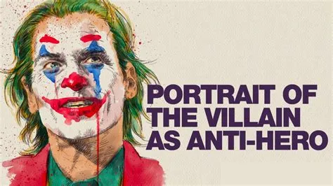 Is the joker a villain or an anti-villain?