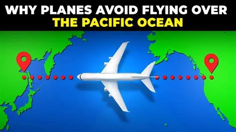 Why planes don t fly over sea?