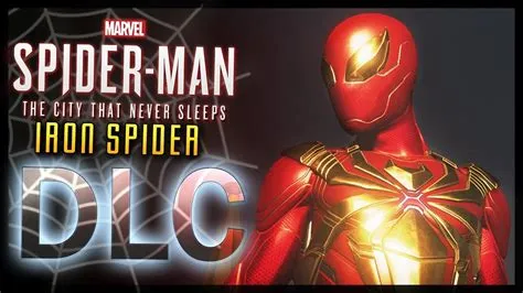 What dlc is the iron spider in?