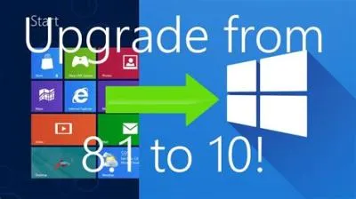 Can windows 8.1 be upgraded to windows 10?