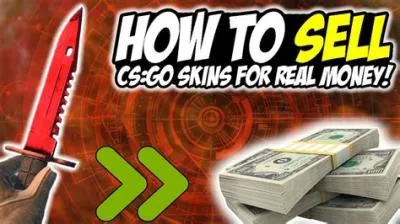 Are you allowed to sell csgo skins for real money?