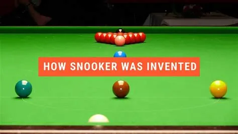 What country invented snooker?