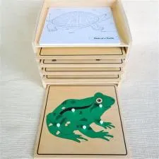 What is the importance of puzzles in montessori?