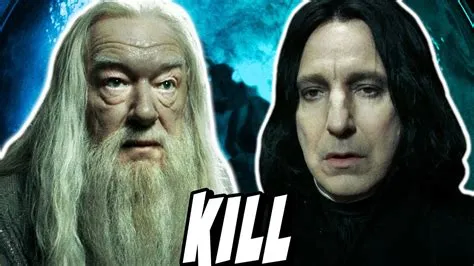 What spell killed dumbledore?