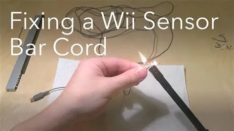 Why isnt my wii u sensor bar working?