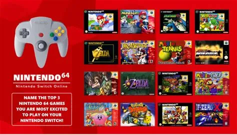 Can you play n64 games on switch offline?