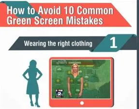 What are the most common green screen mistakes?