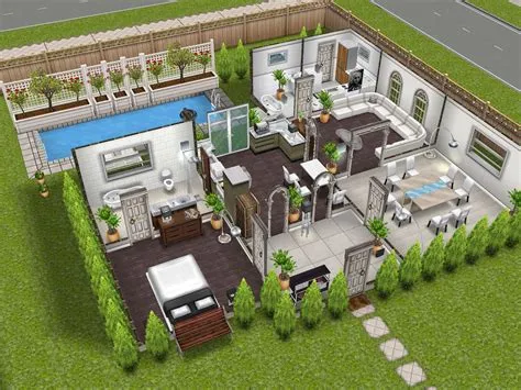 Is sims good for house design?