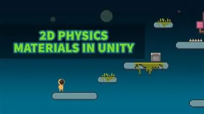 Does unity have built in physics?