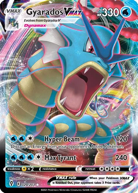 Is gyarados vmax rare?