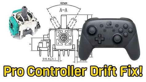 How can i tell if my controller has a drift switch?