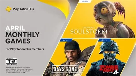 What is playstation free to play april?