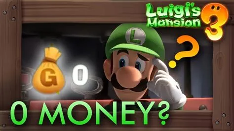 Is money important in luigis mansion?