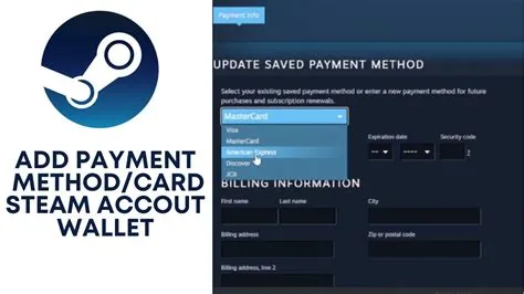 Does steam have payment options?