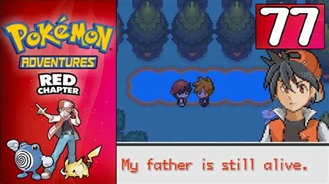 Who is reds father pokemon?