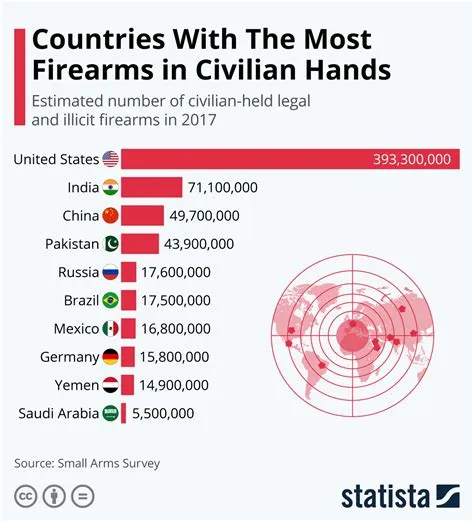 What countries can you own a gun?