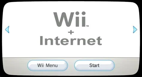 Does my wii need internet?