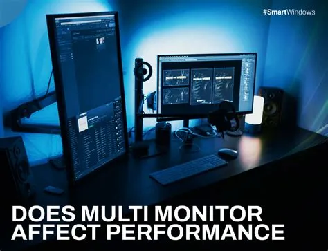 Does monitor affect pc performance?