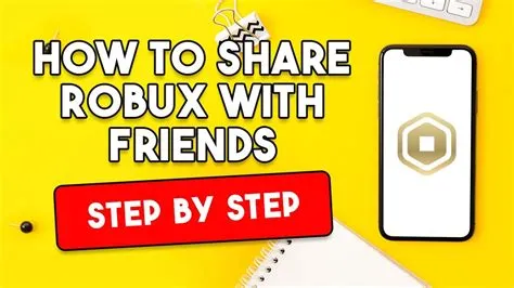 Can i share my robux with a friend?