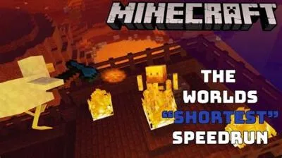 How long is the shortest minecraft speedrun?