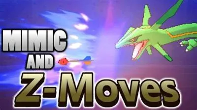 Can you mimic z-moves?