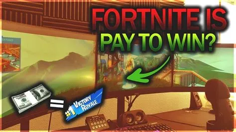 Is fortnite pay to play?