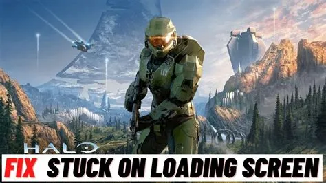 Why is halo infinite stuck on loading screen?