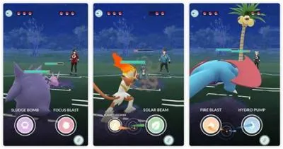 How do you automatically move in pokemon go?