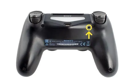 How do you reset an unresponsive ps4 controller?