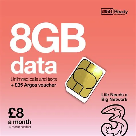 How much data is 8gb per month?