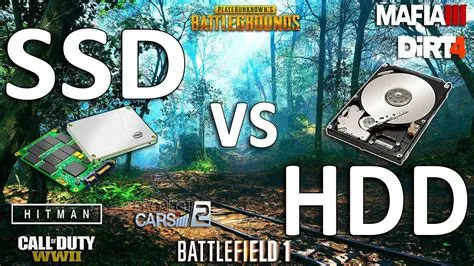 Do games run better on ssd vs hdd?