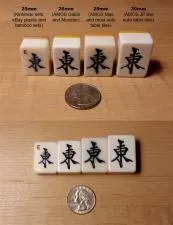 What is the original mahjong size?