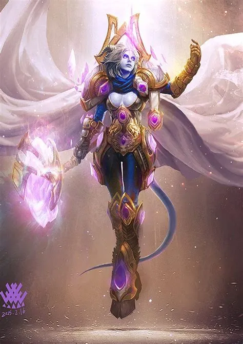 Are draenei based on tieflings?