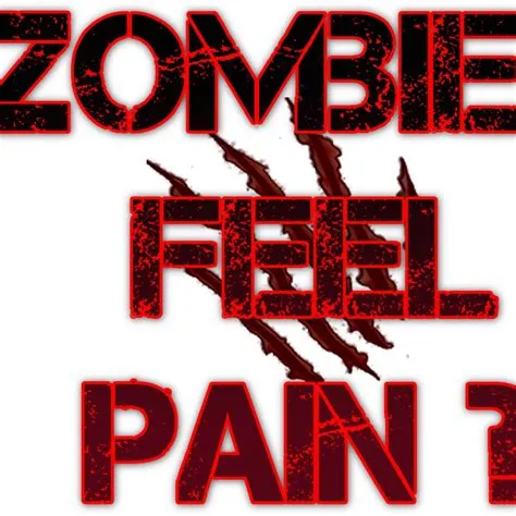 Do zombies feel pain?