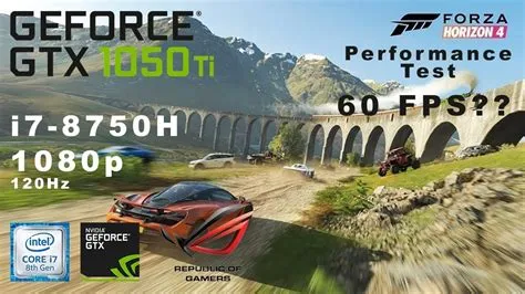 Can a gtx 1050 run forza horizon 4?