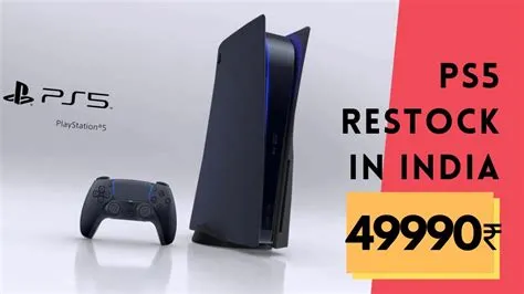 Will ps5 restock in india?