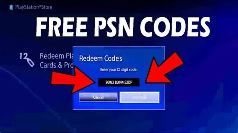 Where do i enter the 13 digit code on ps4?