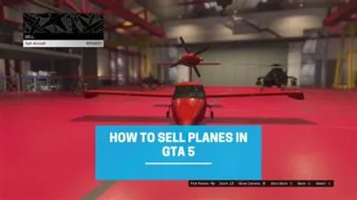 Can you sell planes in gta?