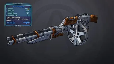 What is the fastest firing gun in borderlands?