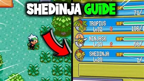 At what level does shedinja evolve?