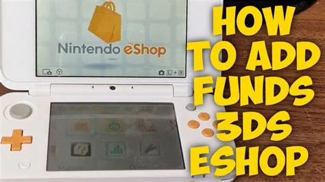 How do i add money to my 3ds without eshop card?