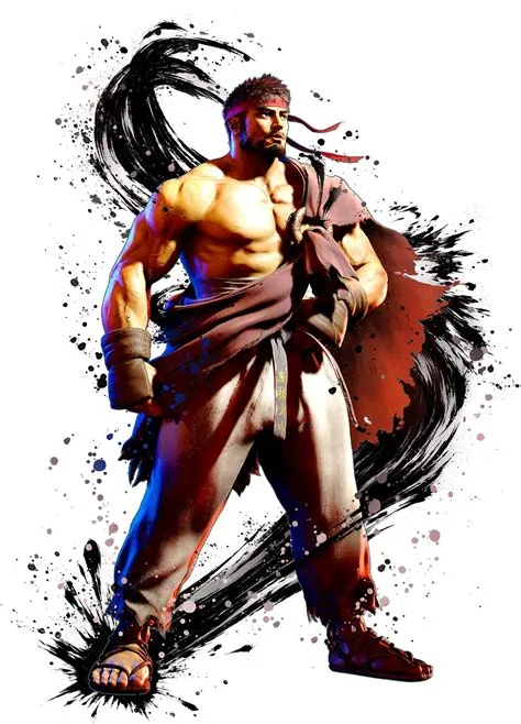 Why is ryu hair red?