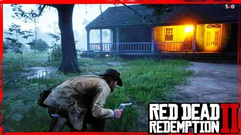 Can you rob houses in rdr2?