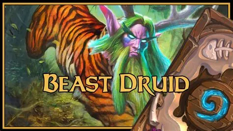 Can a druid turn into any beast?