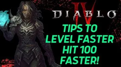 How do you level up fast in diablo?