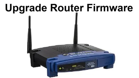 How do i upgrade my router?