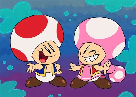 Are toad and toadette lovers?