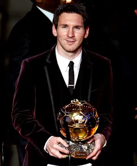 Which award messi has not won?