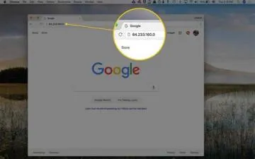 What is googles ip address?