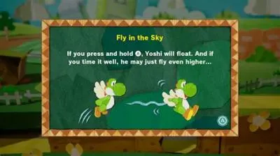 How do you make yoshi fly on wii?